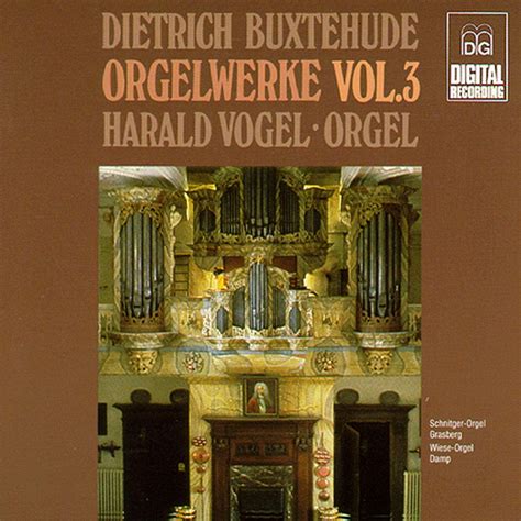 Organ Works-Vol. 3: Goteborg Baroque Arts Ensemble, Harald Vogel ...