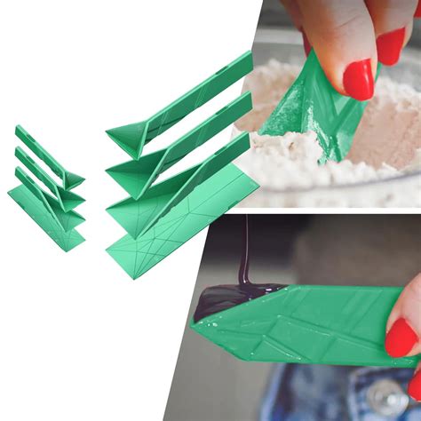 Flat 3-in-1 Measuring Spoons - 2 Spoons with 6 Different Sizes ...