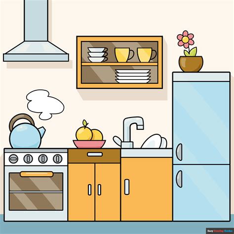 Image result for Draw a Kitchen Layout