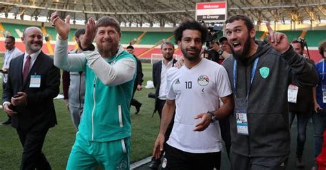 Fifa World Cup: Mo Salah photo with Chechnya president Ramzan Kadyrov ...