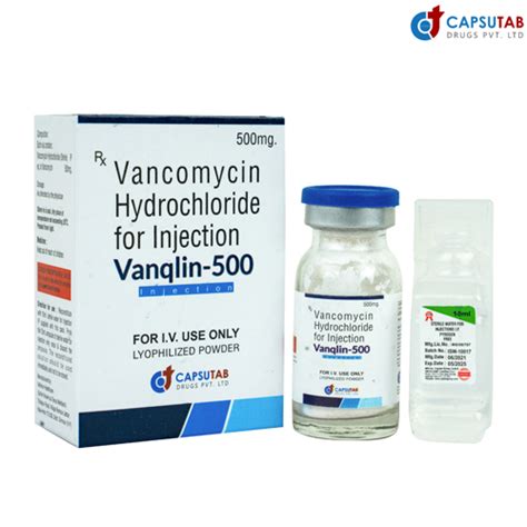 Vancomycin 500mg Injections | VANQLIN-500