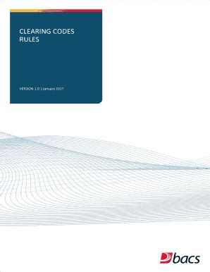 Fillable Online CLEARING CODES Fax Email Print - pdfFiller