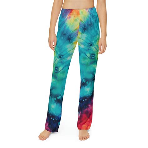 Kids Pajama Pants: Groovy, Retro, Cosmic, Space Tie Dye Comfort - Etsy