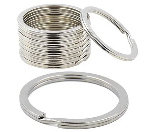 Stainless Steel Rings - Split Key Ring Manufacturer from Rajkot