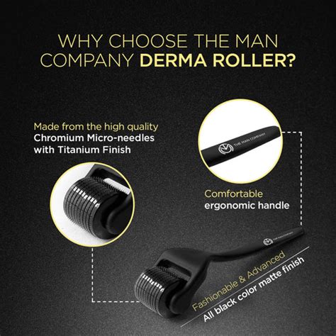 Derma Roller for Beard and Hair Care – The Man Company