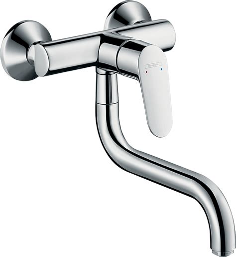 hansgrohe Kitchen mixers: Focus M41, Single lever kitchen mixer, wall ...