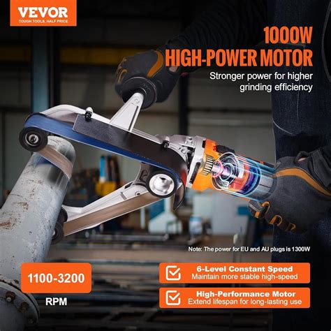 VEVOR Pipe Tube Polisher Sander, 1000W Pipe Belt India | Ubuy