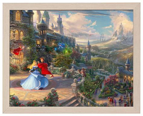 Thomas Kinkade Disney Cinderella Castle