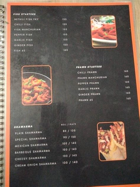 Menu at NOM NOM RESTAURANT, Chennai