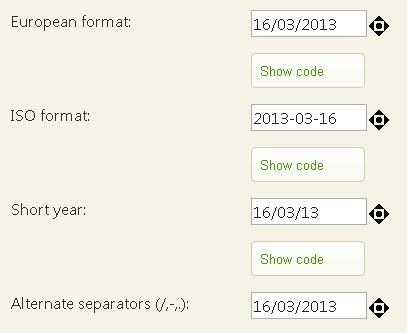 Image result for jQuery Date Format
