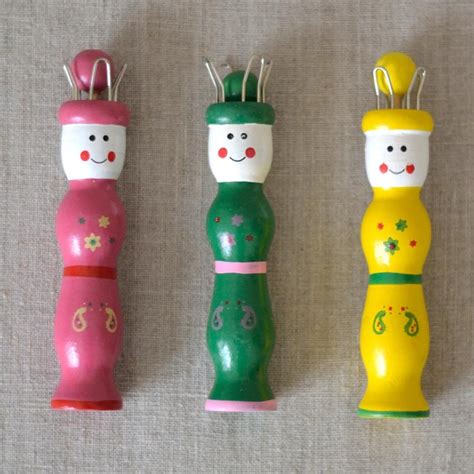 Tricotin bois 3 couleurs - A&A Patrons