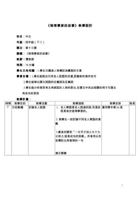 Lesson Plan for Class 的图像结果