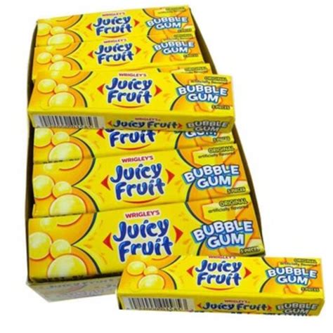 Juicy Fruit Bubble Gum - RetroFestive.ca