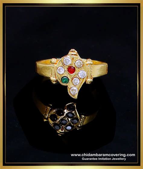 Buy Original Panchaloha Daily Use Women Sangu Design Ring