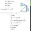 a square oabc is inscribed in a quadrant opbq if oa=15cm find the area ...