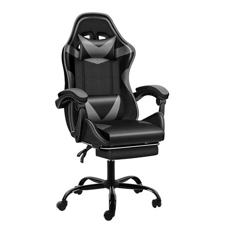 Simple Deluxe Gaming Chair with Footrest, Big and Tall Gamer Chair ...