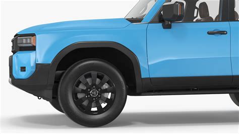 3D Toyota Land Cruiser 2024 Blue Color Rigged for Maya | 3D Molier ...