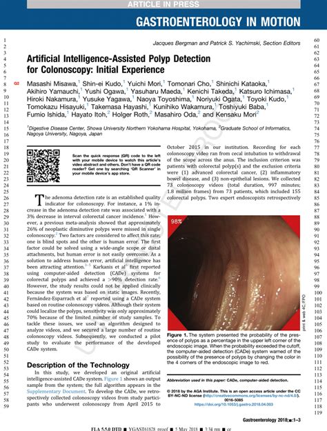 Image result for Polyp Detection Device