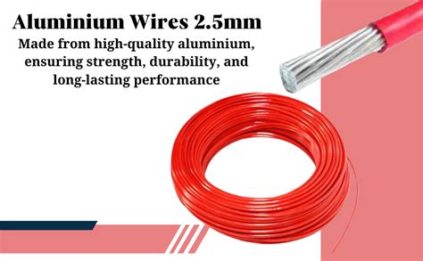 Drumstone Aluminium Wires 2.5mm for Domestic and Industrial Electric ...