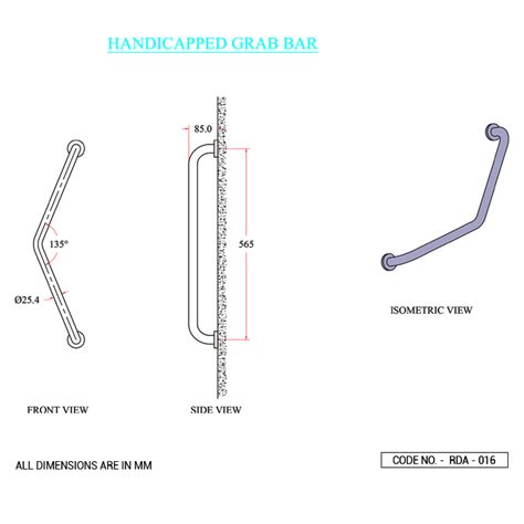 Handicapped Grab Bar