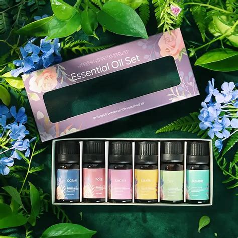 Wholesale Luxury Custom Perfume Oil Essential Oil with Gift Box Set ...