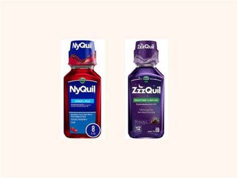 NyQuil Vs. ZzzQuil: Is There A Difference?