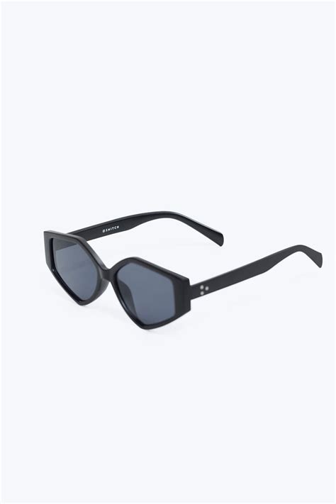 Buy Men's Classic Cat Eye Black Sunglasses Online | Snitch – SNITCH