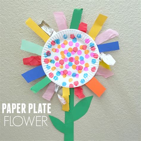 How To Make A Paper Plate Flower at Natalie Axon blog