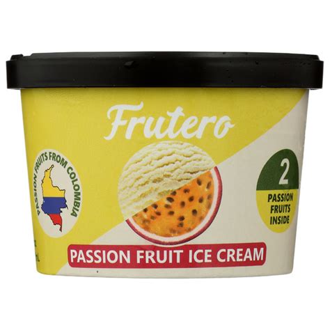 Frutero Passion Fruit Ice Cream (8 fl oz) Delivery or Pickup Near Me ...
