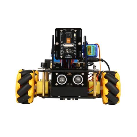 ESP32 Smart Robotics Car Kit - with Mecanum Wheel - Camera Expansion Pack