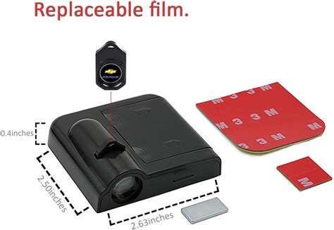 Buy SILANKA Bronco LED Door Logo Projector Ghost Shadow Lights,Wireless ...