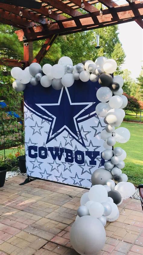 Dallas cowboys themed birthday celebration – Artofit