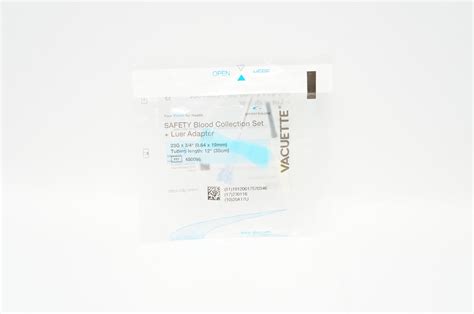 Greiner Bio-One 450096 Vacuette Blood Collection Set 23G x 3/4 x 12inch