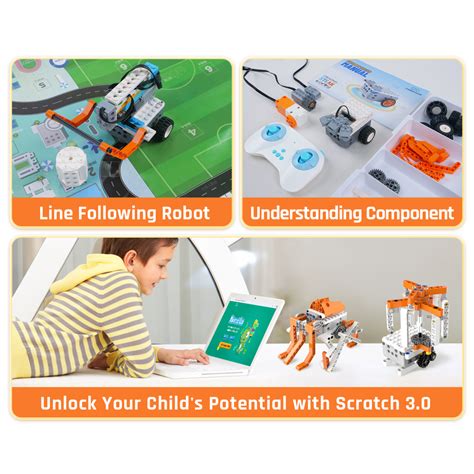 Makerzoid STEAM Super Bot Master Premium Educational Coding Robot Kit ...