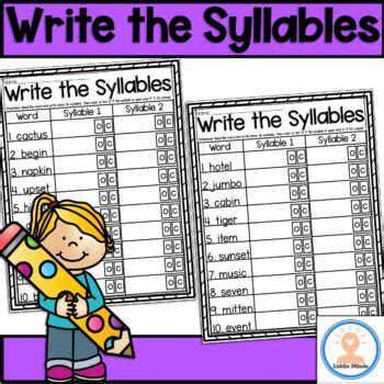 Image result for Closed Syllables Examples Worksheet