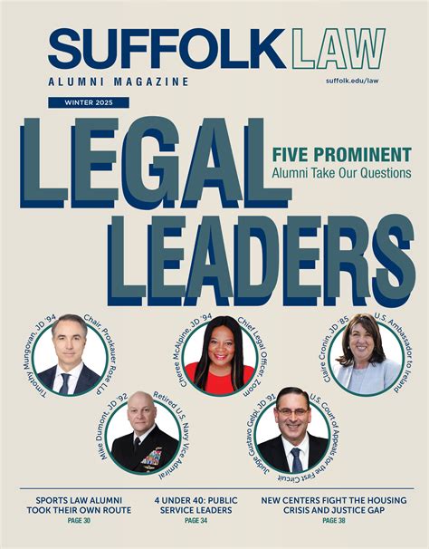 Suffolk Law Alumni Magazine - Suffolk University