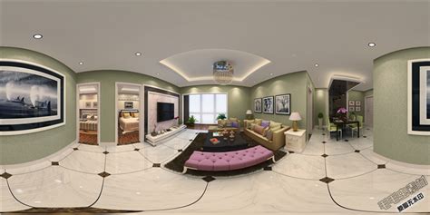 客厅360 - 效果图欣赏 - 多模网
