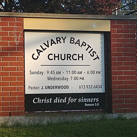 Calvary Church Ontario - Surveys Hyatt