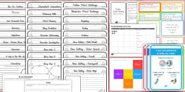 Guided Reading Schedule Template - English - Parents