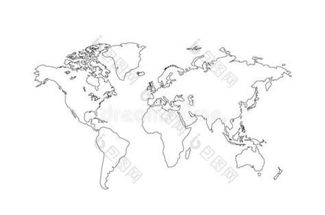 世界地图白色 的图像结果