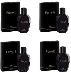 Buy CFS Ferretti Black Perfume 100ML Each (Pack of 4) Eau de Parfum ...