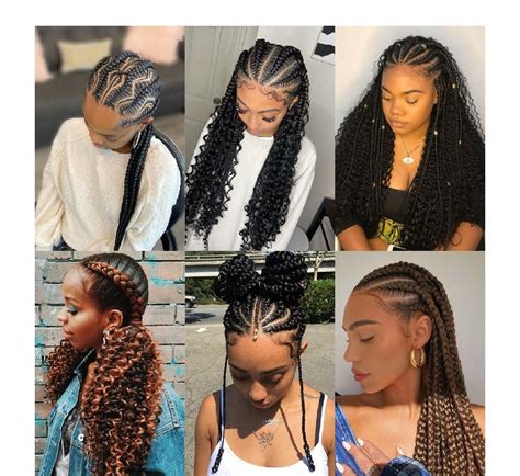 Cornrow Extension Braid Styles 的图像结果