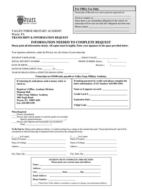 Image result for Army Transcript Request Form