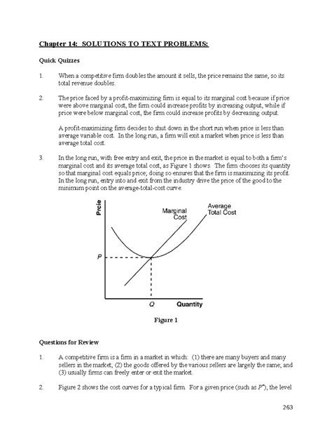 principle of microeconomic (14-17) - Chapter 14: SOLUTIONS TO TEXT ...