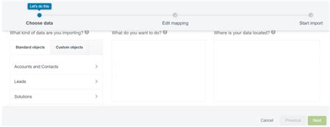 Data Import Wizard Salesforce 的图像结果