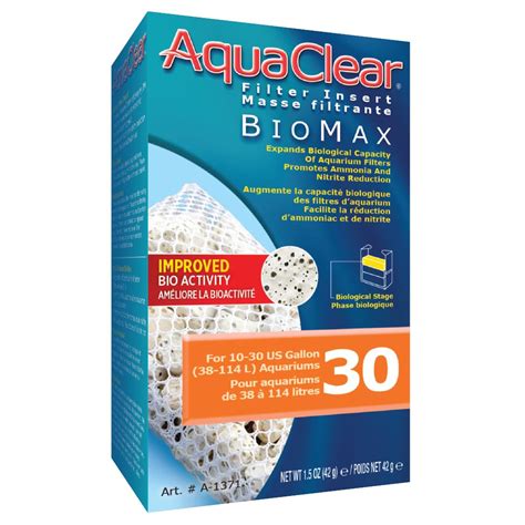 Aquaclear A1371 30-Gallon Biomax, White : Amazon.in: Garden & Outdoors