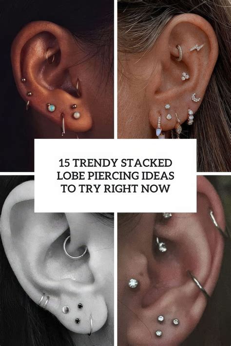 Ear Piercing Ideas