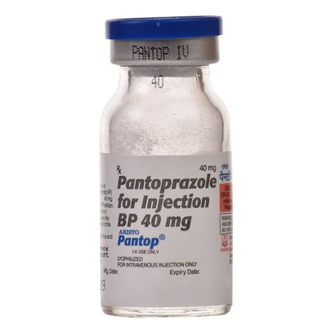 Pantop - Bottle of 40 mg Injection : Amazon.in: Health & Personal Care