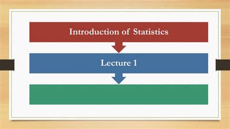 Image result for Statistics Lecture 1