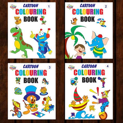 Cartoon Colouring Books | Colouring Books for Kids | 2 to 7 Years Old ...